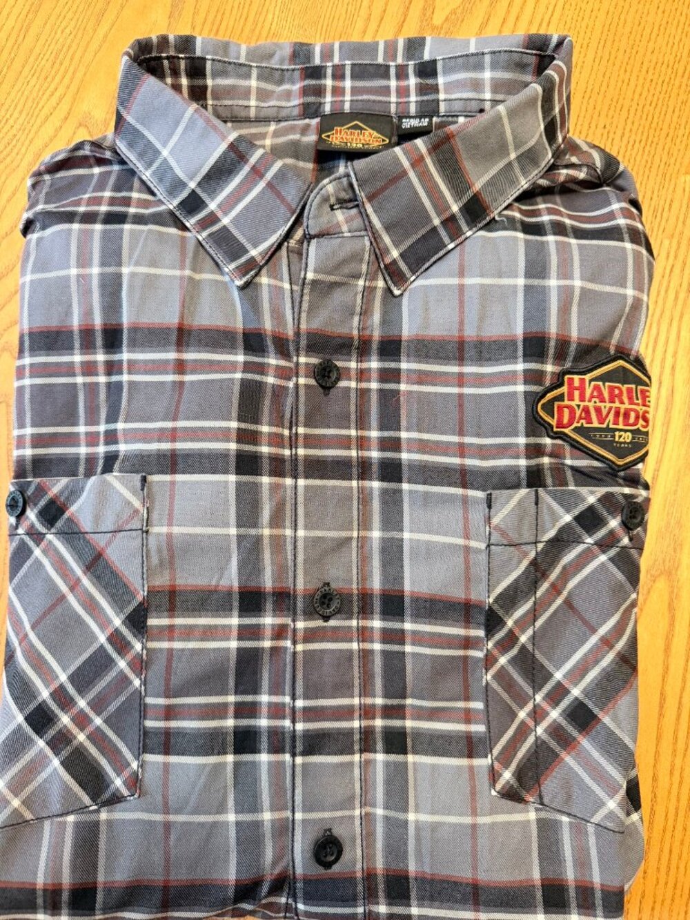 Harley-Davidson 120th Anniversary Plaid Flannel | Men's 3XL